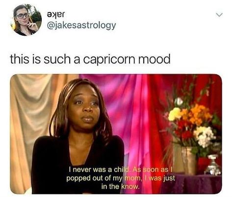 50 Best Capricorn Memes That Describe This Zodiac Sign | YourTango Capricorn Meme, Capricorn Personality Traits, Capricorn Aquarius Cusp, Capricorn Personality, Capricorn Aesthetic, Capricorn Season, Capricorn Love, Capricorn Life, Horoscope Capricorn