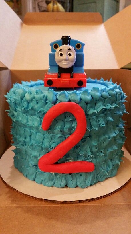 Thomas The Train Smash Cake, Train Smash Cake, Train Birthday Party Cake, Thomas The Train Birthday Cake, Cake Train, Holiday Cake Designs, 2nd Birthday Cake Boy, Thomas Birthday Cakes, One Year Birthday Cake