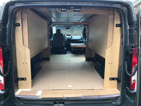 Murphy Bed Camper Van, Murphy Bed Van, Van Murphy Bed, Transit Custom Camper, Vans Ideas, Hiace Camper, Van Office, Camping Platform, Diy Murphy Bed