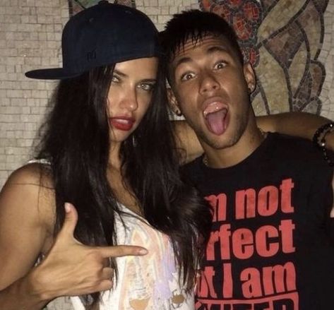 Adriana Lima, Neymar, Not Mine, Graffiti, Wall