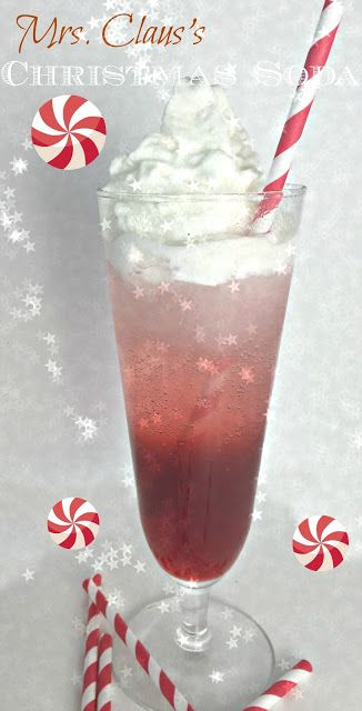 Mrs. Claus's Christmas Soda - this is a fun drink for kids. Christmas Sides For Kids, Christmas Drinks Alcohol Recipes, Christmas Drinks Recipes, Kids Drink, Christmas Drinks Alcohol, Christmas Punch Recipes, Holiday Punch, Christmas Drink, Christmas Eve Dinner