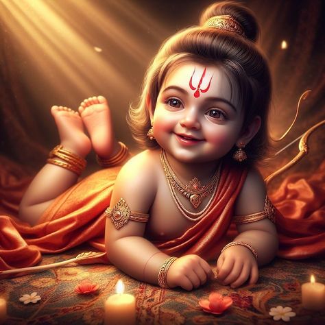 ai wallpaper of baby god ram at ram navami Baby Ram, Ram Navami, Lord Rama, Shri Ram, Premium Photo, Baby Pictures, Free Photos, Ram, Stock Photos