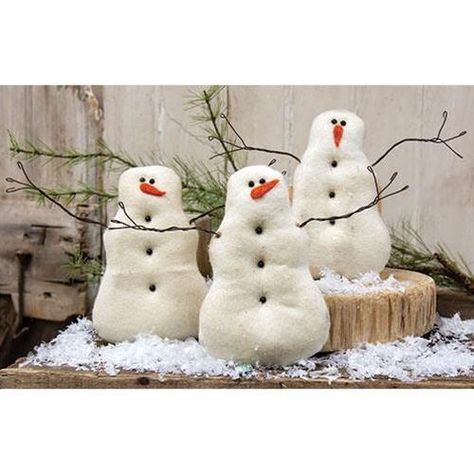 Sock snowman craft