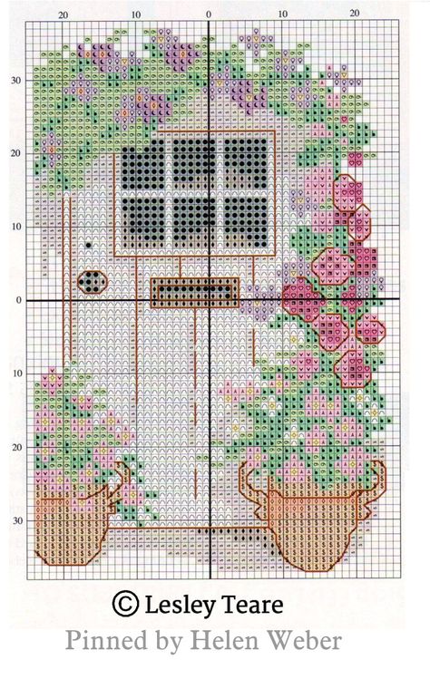 Cross Stitch Fruit, Garden Embroidery, Cross Stitch Tutorial, Stitch Witchery, Cross Stitch House, Pattern Cross Stitch, Stitch Pictures, Plastic Canvas Crafts, Cross Stitch Flowers