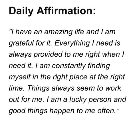 Good Life Affirmations, Daily Affirmations God, Stability Affirmations, Morning Mantra, Gratitude Affirmations, Daily Affirmation, Daily Positive Affirmations, Morning Affirmations, I Am Blessed