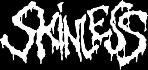 Skinless Band Poster, Patch Stencils, Punk Bands Logos, Emo Designs, Punk Fashion Diy, Battle Vest, Cool Stencils, Rock Poster Art, Black Metal Art