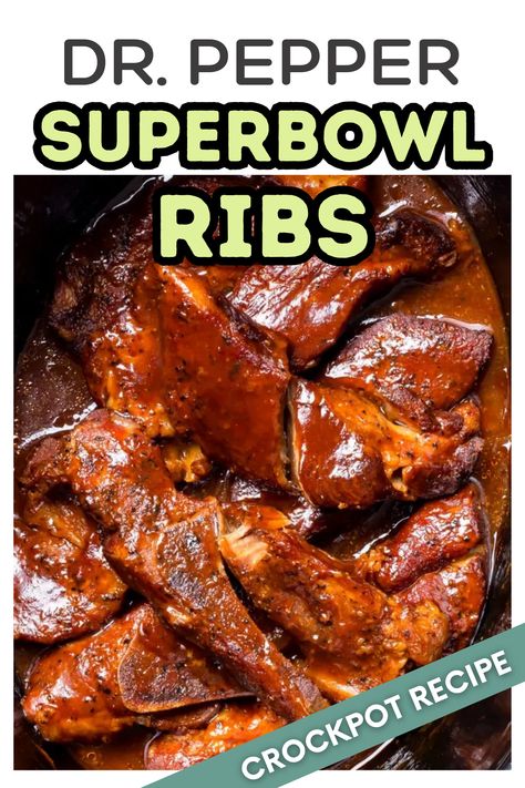 Treat your Superbowl crowd to the tastiest BBQ ever with our Easy and Best Crockpot Ribs! Tender, fall-off-the-bone ribs marinated in a delicious Dr Pepper sauce, these Crockpot Ribs will surely be a hit. Try our Instant Pot Dr Pepper Ribs recipe & Elevate your Superbowl BBQ ideas with us!