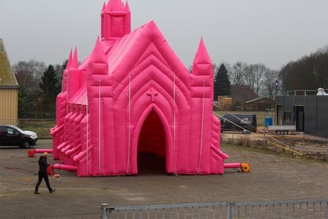 Pink Castle, Fever Dream, Inflatable Pool, Cool Rooms, Set Design, Monster High, Palace, Cool Stuff, The Neighbourhood