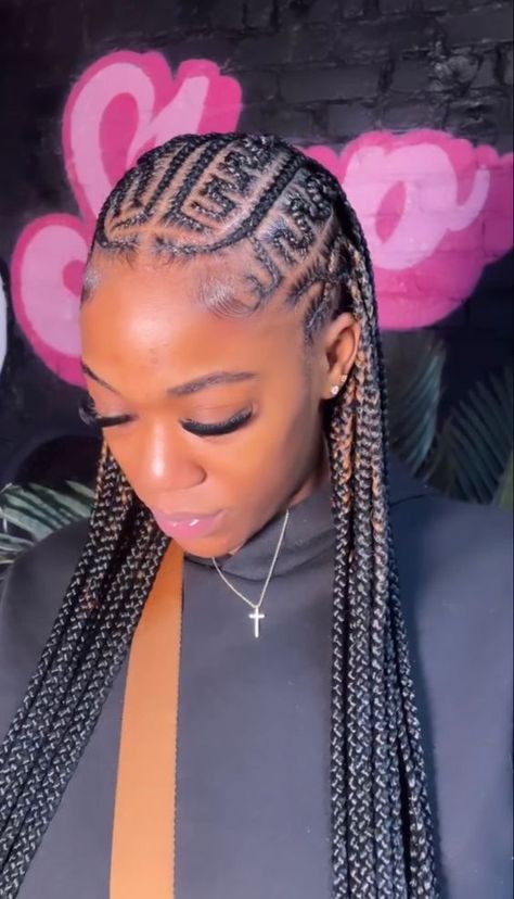 Braided hairstyles Simple All Back Style With Attachment, Zigzag Braids For Black Women, Zigzag Hairstyles, Braided Hairstyles With Natural Hair, Zigzag Cornrows, Braided Short Hairstyles, Braided Hairstyles With Curls, Braided Hairstyles Blonde, Braided Hairstyles Curly