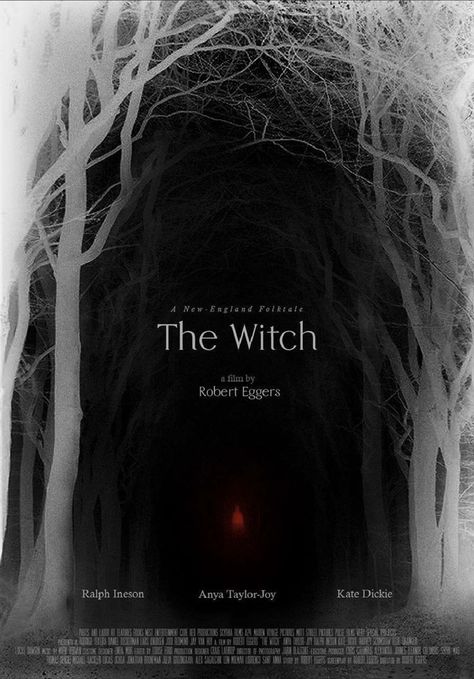 Movie poster design The Witch Poster, Ralph Ineson, The Vvitch, Witch Poster, Folk Horror, Horror Poster, Movie Poster Design, Movie Design, Horror Posters