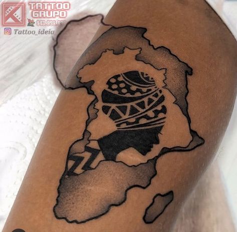 Ancestor Tattoo African, Gambia Tattoo, Africa Tree Tattoo, African Tribe Tattoo, African Goddess Tattoo, Fly Tattoos, Afro Tattoo, Symbols Tattoos, Africa Tattoos