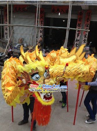 Traditional Handmade Festival Celebration Gold Dragon Dance Costumes Complete Set Dragon Dance Costume, Dragon Dance, Gold Dragon, Festival Celebration, Dance Costumes, Nutcracker, On Sale, Festival, Celebrities