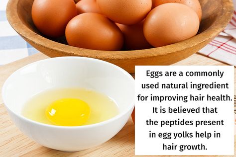 try using an egg hair mask for improving hair health Hair Thickening Remedies, Egg Hair, Egg Hair Mask, Hair Fall Remedy, Increase Hair Volume, Fruit Recipes Healthy, Stop Hair Breakage, Improve Hair Growth, Hair Care Recipes