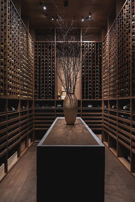 Wine Cellar Inspiration, Wine Room Design, Wine Vault, Wine Cellar Basement, Whiskey Room, Wine Cave, Home Bar Rooms, Home Wine Cellars, Wine Cellar Design