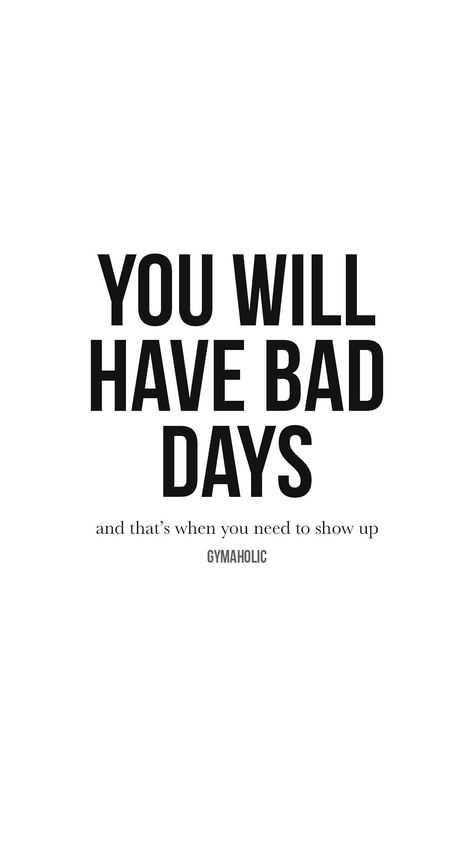 Non Cringe Motivational Quotes, Motivation For Bad Days, Strong Gym Quotes, Bad Day Motivation, Motivational Quotes For Bad Days, Back Day Quotes Gym, Training Day Quotes, Bad Day Quotes Inspirational, Gym Motivation Quotes Stay Motivated