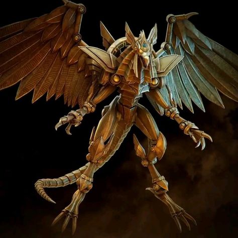 Winged Dragon Of Ra, Yugioh Fanart, Goku 4, Yugioh Dragons, Winged Dragon, Yugioh Monsters, Fan Anime, Dragon Wings, Mythical Creatures Art