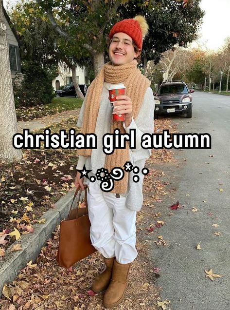 Christian Autumn Girl, White Girl Autumn, Onika Burgers, Relaxing Stuff, Christian Autumn, Christian Girl Autumn, Emergency Intercom, Funny Aesthetic, Bing Bong