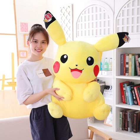 Pikachu Room, Original Pikachu, Dinosaur Types, Pikachu Plush, Cute Pikachu, Pokemon Plush, Children Toys, Kawaii Plushies, Presents For Kids