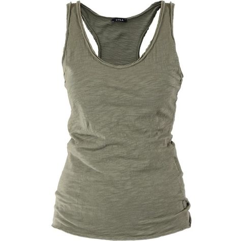 Png Clothes, Khaki Shirt, Loose Tank, Sleeveless Shirts, Loose Tank Tops, Loose Shirt, Green Tank Top, Green Tank, Loose Shirts