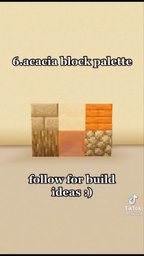 Minecraft Palates, Minecraft Acacia, Minecraft Palettes, Minecraft Pallets, Block Pallets, Minecraft Wall, Minecraft Mansion, Minecraft Things, Minecraft Interior