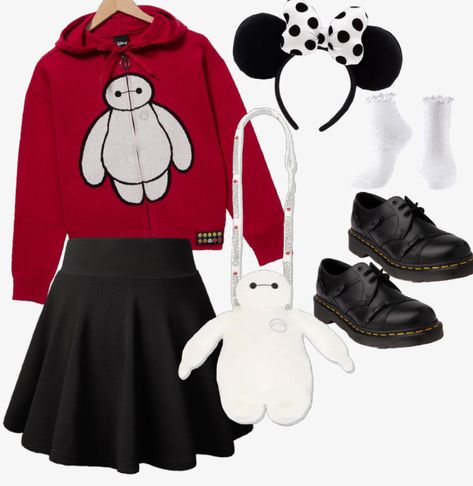 Baymax Big Hero 6, Disney Outfit Inspo, Disney Outfit, Disney Bounding, Baymax, Hero 6, Big Hero 6, Big Hero, Disney Girls