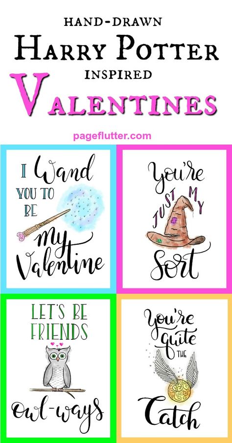 Harry Potter Valentines Cards, Carte Harry Potter, Printable Harry Potter, Harry Potter Birthday Cards, Harry Potter Valentines, Harry Potter Day, Harry Potter Cards, Cute Harry Potter, Festa Harry Potter