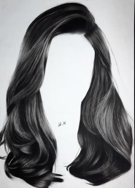 Charcoal Hair Drawing, Girl Eyes Drawing, Angel Sculpture Art, Realistic Hair Drawing, Charcoal Hair, Human Sketch, Tears Art, Learn To Sketch, Fall Canvas Painting