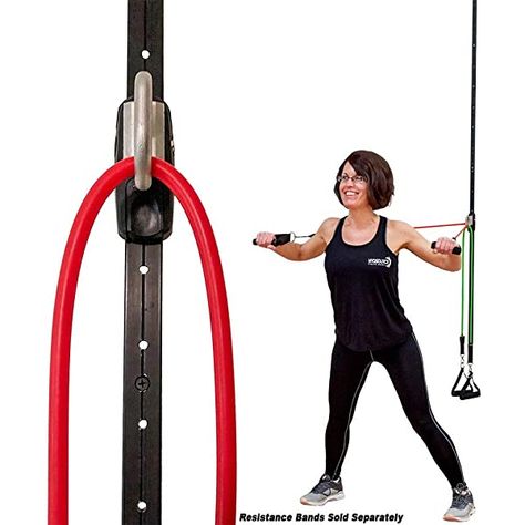 Best Workout Machine, Gym Resistance Bands, Resistance Training Workouts, At Home Fitness, Tool Wall, Workout Room, Workout Space, Office Gym, Calisthenics Workout