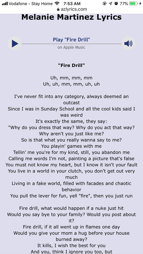 Fire Drill Melanie Martinez Lyrics, Melanie Martinez Wallpaper Lyrics, Melanie Martinez Fire Drill, Melanie Martinez Youtube, Melanie Martinez Wallpaper, Martinez Wallpaper, Melanie Martinez Lyrics, Lyrics Tumblr, Melanie Martinez Songs