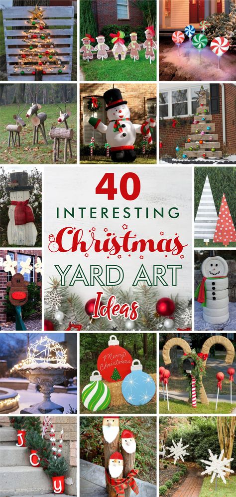 Outdoor Xmas Decorations Front Yards, Christmas Lawn Decorations Front Yards, Diy Christmas Lawn Decorations, Diy Outdoor Christmas Decorations Yard, Outdoor Wooden Christmas Decorations, Wooden Yard Decorations, Yard Art Ideas, Diy Christmas Yard Decorations, Diy Yard Decor