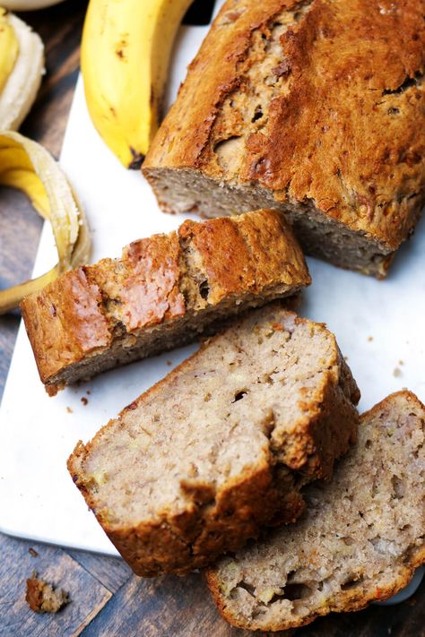 Bananabread Recept, Bakery Desserts, Happy Foods, Healthy Sweets, Healthy Snacks Recipes, No Bake Cake, Baby Food Recipes, Best Foods, Sweet Recipes