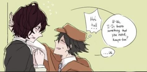 Bsd Poe, Ranpo And Poe, Ranpo X Poe, Ranpo Poe, Ranpo Edogawa, Bsd Ships, Anime Galaxy, Homemade Cat, Dog Boarding