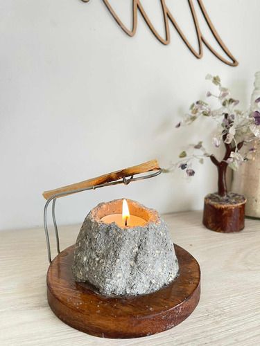 Quemador De Palo Santo Artesanal | MercadoLibre Candle Burner, Diy Life Hacks, Diy Life, Creative Words, Carpentry, Decoupage, Jam, Candles, Ceramics