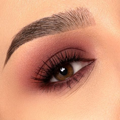 #beauty, #makeup, #skincare, #haircare Brown And Red Eyeshadow, Smokey Pink Eye Makeup, Wine Dress Makeup, Eye Makeup Burgundy, Bold Eye Makeup Looks, Plum Eye Makeup, Red Eyeshadow Makeup, Berry Pop, Mauve Eyeshadow