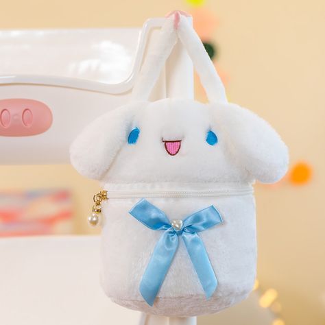 Cinnamoroll Makeup, Sanrio Plush, Plush Bags, Storage Pouch, Makeup Storage, My Melody, Pouch, Tote Bag, Handbags