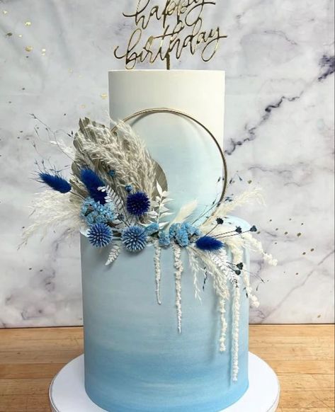 Cake Catalogue, Blue Wedding Cakes, Cake Chart, Cupcake Tower Cake, Wedding Cake Designs Simple, Bridal Cakes, Cream Wedding Cakes, Buttercream Birthday Cake, Cake Elegant