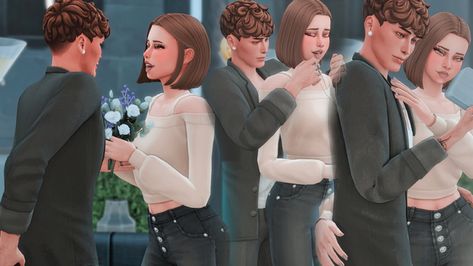 Sims 4 Mods Patreon, Sims4 Mod, Cute Reaction, Mods Sims 4, Passionate Romance, Romance Gifts, Pelo Sims, Sims 4 Game Mods, Sims 4 Body Mods