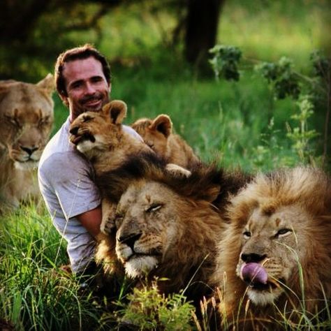 Lion Whisperer, Lion Images, Nature Adventure, Hyena, The Lion, Big Cats, Breathtaking Views, Lion, Animals