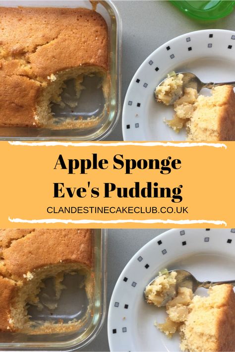 Sponge Dessert, Bramley Apple Recipes, Apple Sponge Pudding, Eves Pudding, Lynn Hill, British Pudding, Baked Apple Dessert, British Desserts, Apple Dessert Recipes