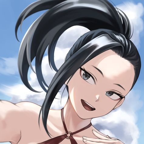 Momo Yaoyorozu Fanart, Bnha Momo, Momo Yaoyorozu Icon, My Hero Academia Momo, Hero Girl, Clash Royale, Bunny Girl, Girl Cartoon, Anime Character Design