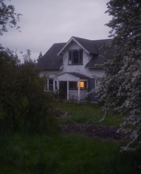 90s House, House At Night, 80s House, Creepy Houses, Southern House, Dark House, Suburban House, Maple Grove, American Gothic