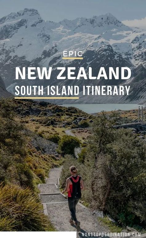 From Glaciers to Fiords: 9-day New Zealand South Island itinerary | Non Stop Destination  |  Get inspired for a trip of a lifetime! This New Zealand South Island itinerary is the perfect resource to plan an unforgettable trip. With its stunning coastlines, towering mountain peaks and glacier-carved fiords, New Zealand’s South Island is where you’ll find nature in its purest form South Island New Zealand Road Trip, Baby Cabinet, New Zealand Itinerary, 2024 Travel, Nz Travel, Lake Wakatipu, New Zealand South Island, Oceania Travel, Awesome Places