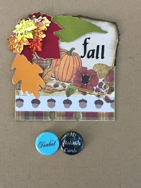 Fall Memory Dex card created by Isabel VM Memorydex Cards, Created By