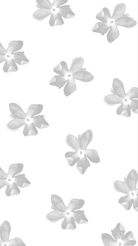 Grey Aesthetic Flowers, White Asthetics Wallpaper Iphone, White Asthetics Wallpaper, Religious Wallpaper, White Background Wallpaper, Aesthetic Lockscreen, Gray Flower, Black And White Picture Wall, Wallpaper Flower