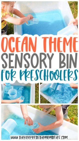 Ocean Measurement STEAM - The Keeper of the Memories Ocean Preschool Theme, Ocean Preschool, Ocean Theme Preschool, Steam Activity, Steam Ideas, Measurement Activities, Sensory Activity, Fun Summer Activities, Steam Activities