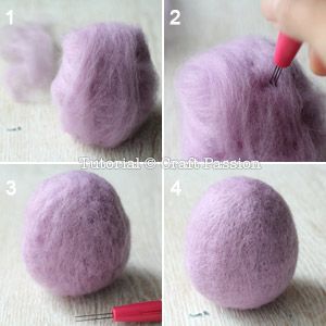 Felted Owl, Owl Tutorial, Tovad Ull, Needle Felted Owl, Needle Felting Tutorial, Needle Felting Diy, Felt Owls, Needle Felted Christmas, Felt Owl