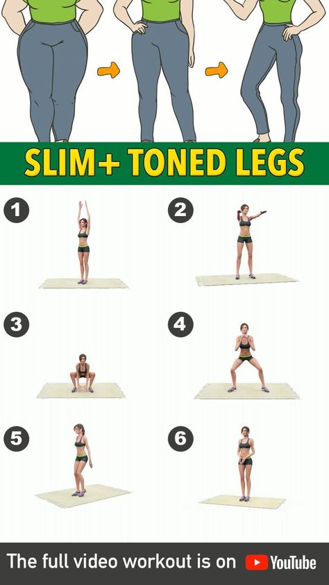 Skinnier Thigh Workouts, Exercises To Get Skinnier, How To Get Skinnier Legs Exercise, Slimmer Torso Workout, How To Make Legs Skinnier, Workouts To Get Your Legs Skinnier, Slim Down Legs Workout, How To Get Skinnier Legs Fast Workout, Leg Workout Routine At Home