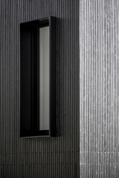 Wood Cladding Texture, Black Modern House, Cladding Texture, Black Cladding, Wood Wall Design, Wood Facade, Brick Detail, Architectural Materials, Stone Farmhouse