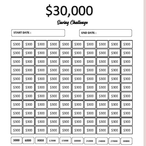 30000 Savings Challenge, House Saving Tracker, Financial Planner, Money Saving Plan, 30K Challenge, Instant Download, Dream Come True Saving schoolplanner #printableplanners #freeprintablemealplanner #plannerprintable🌿 30000 Savings Plan, 35000 Savings Challenge, 30000 Savings Challenge, Money Challenges, Travel Budget Planner, Financial Budget Planner, Saving Methods, Saving Tracker, Money Planner