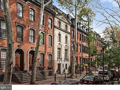 2019 Delancey St, Philadelphia, PA 19103 | MLS #1003289841 | Zillow Classical House, New York Architecture, Luxury Modern Homes, Residential Land, Flood Zone, Unique Houses, Architecture Old, City House, French House